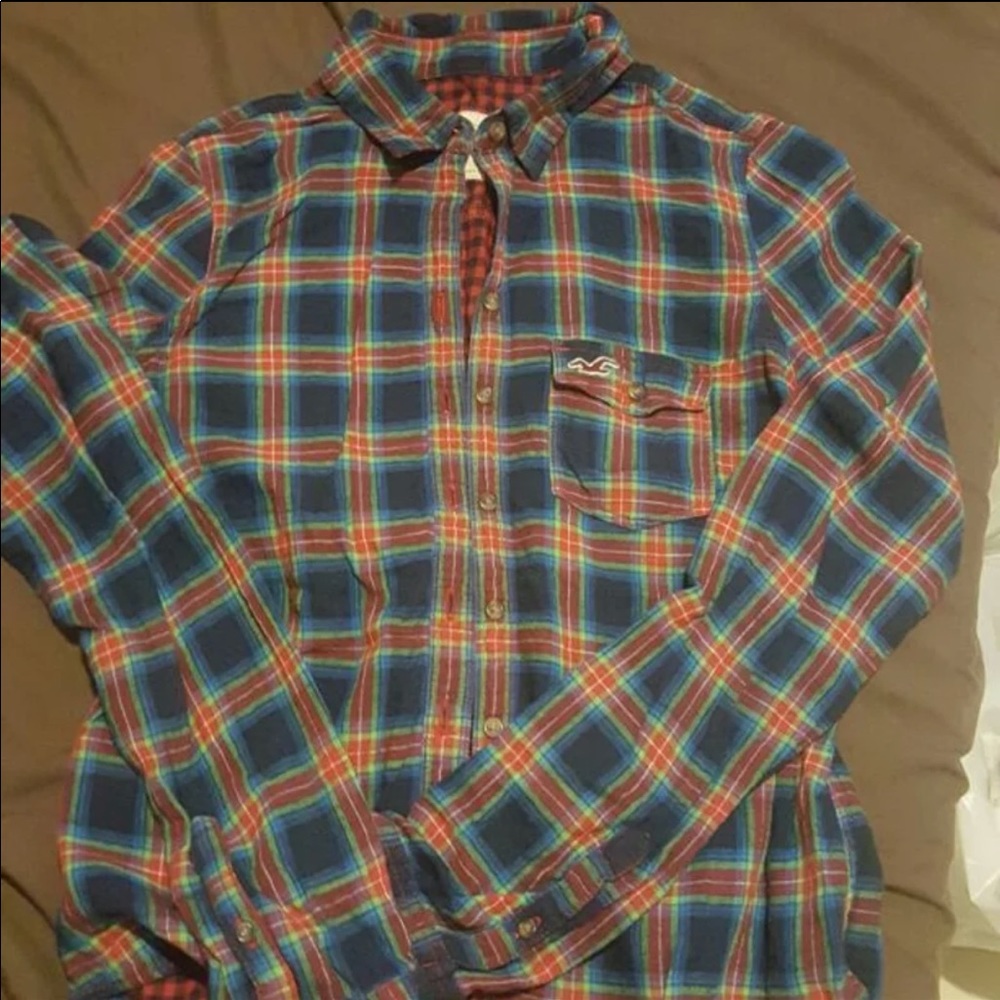 Hollister plaid flannel